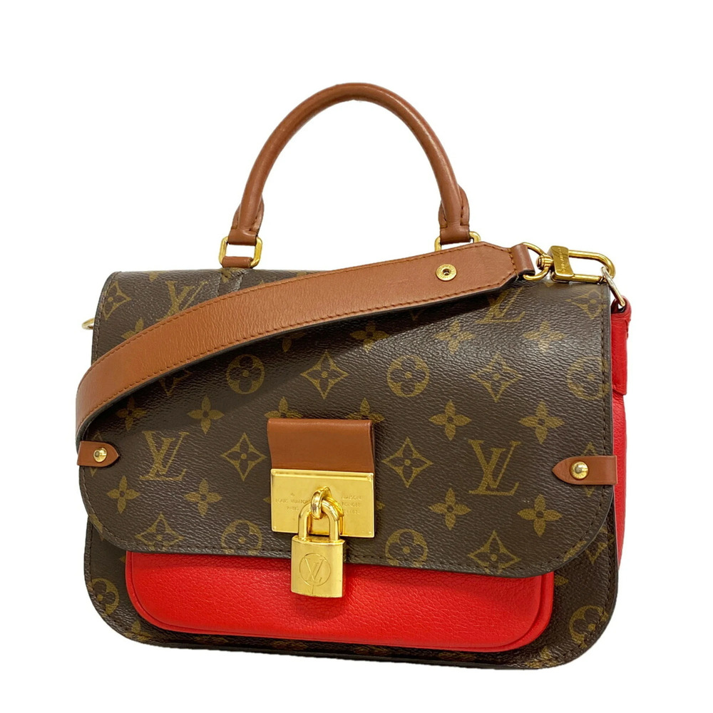 Louis Vuitton Monogram Vaugirard PM Handbag M44548 Coquelicot 2-way bag for w...